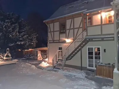 Ferienwohnung Gisela 80qm im Winter