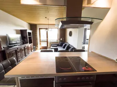 Küche/Küchenzeile in der Unterkunft Ferienwohnung Hexenstieg