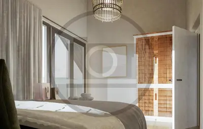 Ein Bett oder Betten in einem Zimmer der Unterkunft Ferienhauspark Hasselfelde