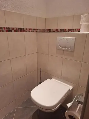 Ein Badezimmer in der Unterkunft Harzgefühl
