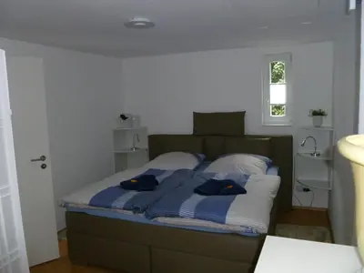 Ein Bett oder Betten in einem Zimmer der Unterkunft Stadthaus Nr. 16