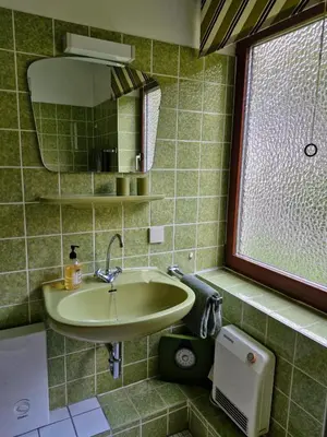 Ein Badezimmer in der Unterkunft Ferienbutzen Harz in Sieber
