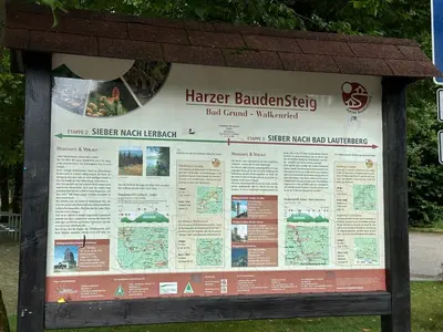 Grundriss der Unterkunft Ferienbutzen Harz in Sieber