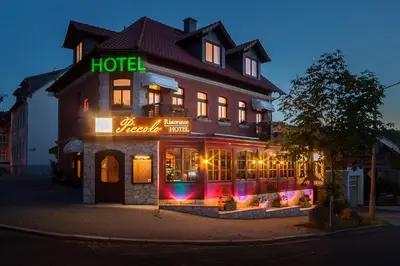 Das Gebäude in dem sich das Hotel befindet
