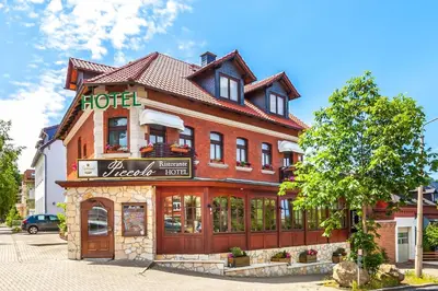 Das Gebäude in dem sich das Hotel befindet