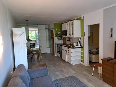 Küche/Küchenzeile in der Unterkunft Wohnung in Hahnenklee Goslar