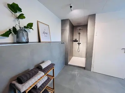 Ein Badezimmer in der Unterkunft Harzburg-Living Wohnung Goethe`s Bergblick