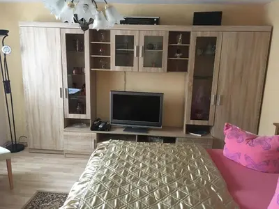 TV/Unterhaltungsangebot in der Unterkunft Ferienwohnung Messerschmidt