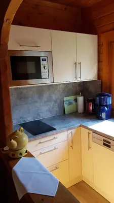 Küche/Küchenzeile in der Unterkunft Landhaus Meyer