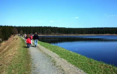Naturlandschaft in der Nähe der Ferienwohnung