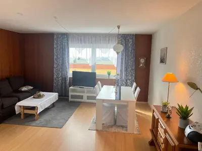 TV/Unterhaltungsangebot in der Unterkunft Gemütliche Wohnung im Harz
