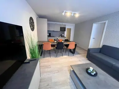 Ein Sitzbereich in der Unterkunft HarzFokus - Homeynest - #Netflix#Wlan#Zentrum