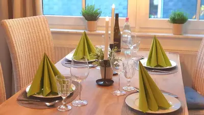 Getränke in der Unterkunft Ferienwohnung 