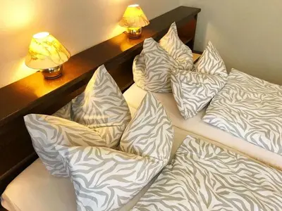 Ein Bett oder Betten in einem Zimmer der Unterkunft Köhnke 1 Comfortable holiday residence