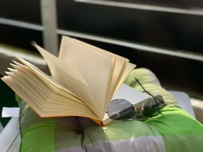 Die Bibliothek im Ferienhaus