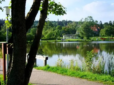 Naturlandschaft in der Nähe des Ferienhauses