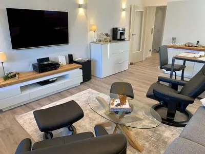 TV/Unterhaltungsangebot in der Unterkunft Ferienwohnung Köhnke 2