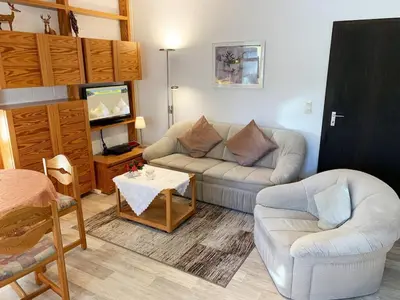 Ein Sitzbereich in der Unterkunft Köhnke 6 Comfortable holiday residence