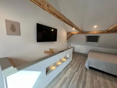 TV/Unterhaltungsangebot in der Unterkunft Charming Retreats Hasselfelde