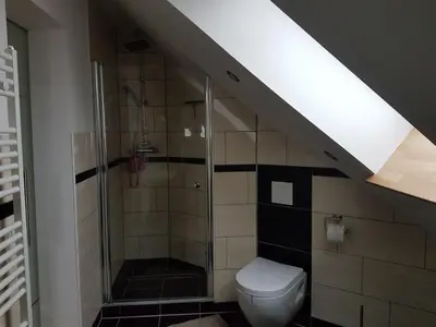 Ein Badezimmer in der Unterkunft Stiftsblick Comfortable holiday residence