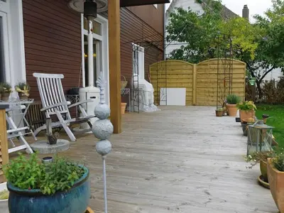 Ein Garten an der Unterkunft Muehlenhaus Comfortable holiday residence