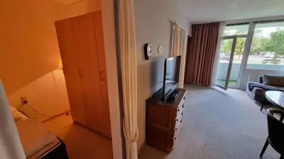 TV/Unterhaltungsangebot in der Unterkunft Ferienwohnung Dorna