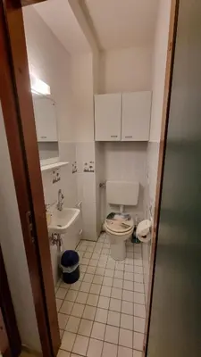 Ein Badezimmer in der Unterkunft Ferienwohnung Dorna