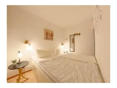 Ein Bett oder Betten in einem Zimmer der Unterkunft Bergnest-Harz Comfortable holiday residence
