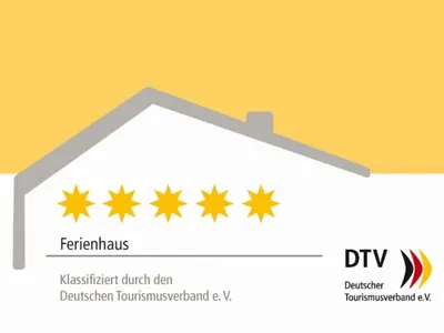 Ein Zertifikat, Auszeichnung, Logo oder anderes Dokument, das in der Unterkunft Sonnenwinkel Comfortable holiday residence ausgestellt ist