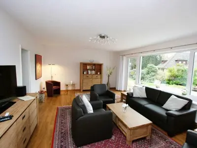 Ein Sitzbereich in der Unterkunft Sonnenwinkel Comfortable holiday residence