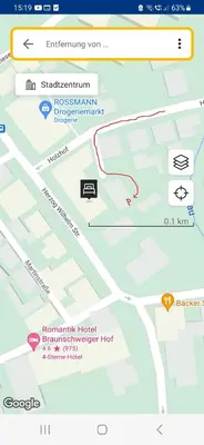 Grundriss der Unterkunft Busch Apartment im Zentrum