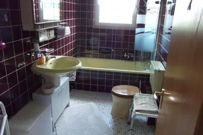 Ein Badezimmer in der Unterkunft Oma Hennys Bergnest