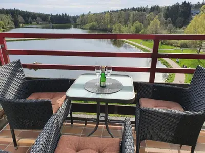 Ein Balkon oder eine Terrasse in der Unterkunft Harz Dream - Vier Jahreszeiten