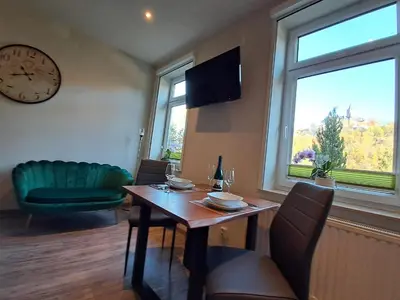 TV/Unterhaltungsangebot in der Unterkunft Studio Blick zum Schloss Wernigerode