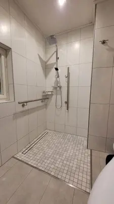 Ein Badezimmer in der Unterkunft Oleander