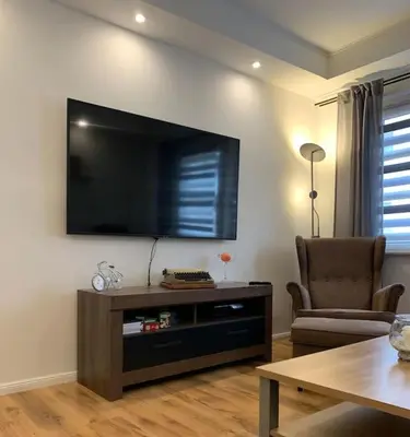 TV/Unterhaltungsangebot in der Unterkunft Ferienwohnung in Marktnähe 96 qm