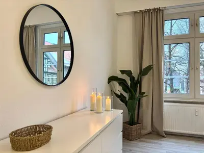 Grundriss der Unterkunft HYGGE LIVING - Große hochwertige Apartments - hundefreundlich - Boxspringbetten - inmitten der Altstadt
