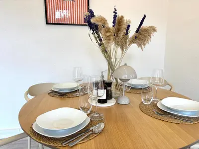 Getränke in der Unterkunft HYGGE LIVING - Große hochwertige Apartments - hundefreundlich - Boxspringbetten - inmitten der Altstadt