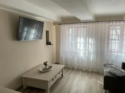 TV/Unterhaltungsangebot in der Unterkunft Ferienhaus Charlotte