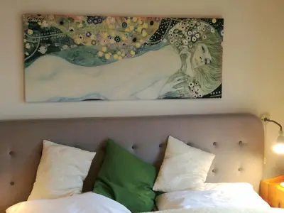 Ein Bett oder Betten in einem Zimmer der Unterkunft Villa Rose