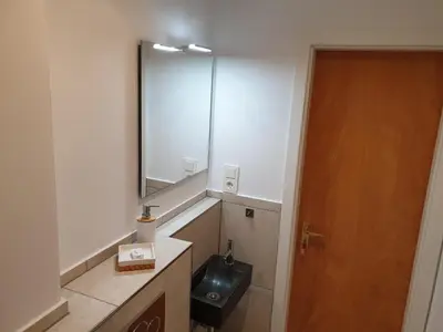 Ein Badezimmer in der Unterkunft Villa Rose