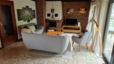 TV/Unterhaltungsangebot in der Unterkunft Villa Rose