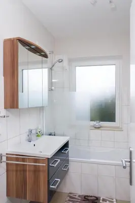 Ein Badezimmer in der Unterkunft Ferienwohnung Graul