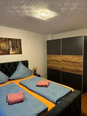 Ein Bett oder Betten in einem Zimmer der Unterkunft Green Forest