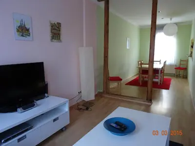 TV/Unterhaltungsangebot in der Unterkunft Ferienwohnung Rustica