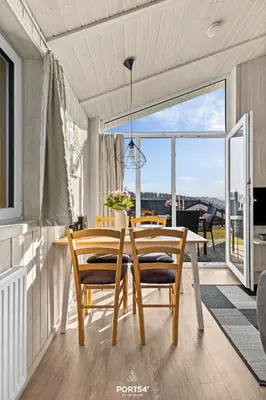 Ein Balkon oder eine Terrasse in der Unterkunft Ferienhaus Bellevue - Sankt Andreasberg im Harz