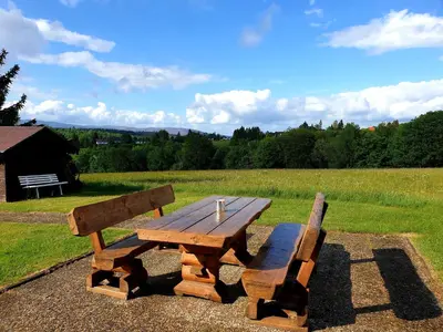 Naturlandschaft in der Nähe der Ferienwohnung