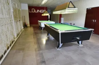Ein Billardtisch in der Unterkunft Hohegeiß-Braunlage-Apartment 374