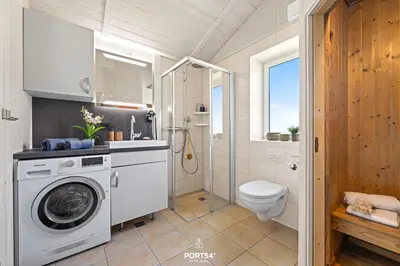 Ein Badezimmer in der Unterkunft Ferienhaus Fernblick - Sankt Andreasberg im Harz