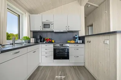 Küche/Küchenzeile in der Unterkunft Ferienhaus Fernblick - Sankt Andreasberg im Harz